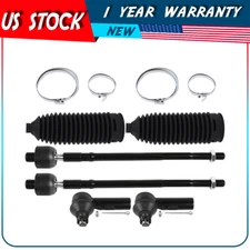 Front Steering Tie Rod End Rack Pinion Bellow For 2006-2013 Suzuki Grand Vitara