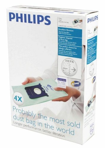 Philips 46906 Oslo Vacuum Cl. SMS Dust Bag, 4 Pcs - Foto 4