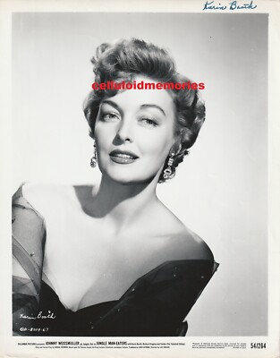 Original Vintage Photo 1954 Jungle Man-Eaters Karin Booth # 67 | eBay