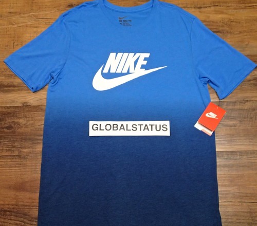 NIKE MENS DIP DYE FUTURA BLUE WHITE 