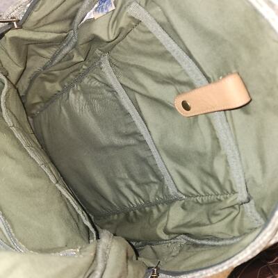 POTTERY BARN TEEN EUC NORTHFIELD LEATHER CANVAS BACKPACK | eBay display picture 1