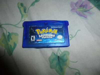 Pokemon: Sapphire Version (Game Boy Advance, GBA 2003) AUTHENTIC 