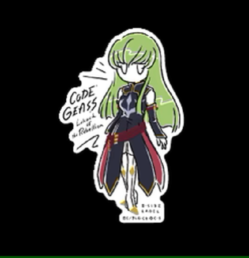 CODE GEASS x B-Side Label Sticker Lelouch Lamperouge Japanese