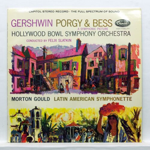 FELIX SLATKIN - GERSHWIN porgy MORTON GOULD - CAPITOL SP 8474 rainbow LP NM+