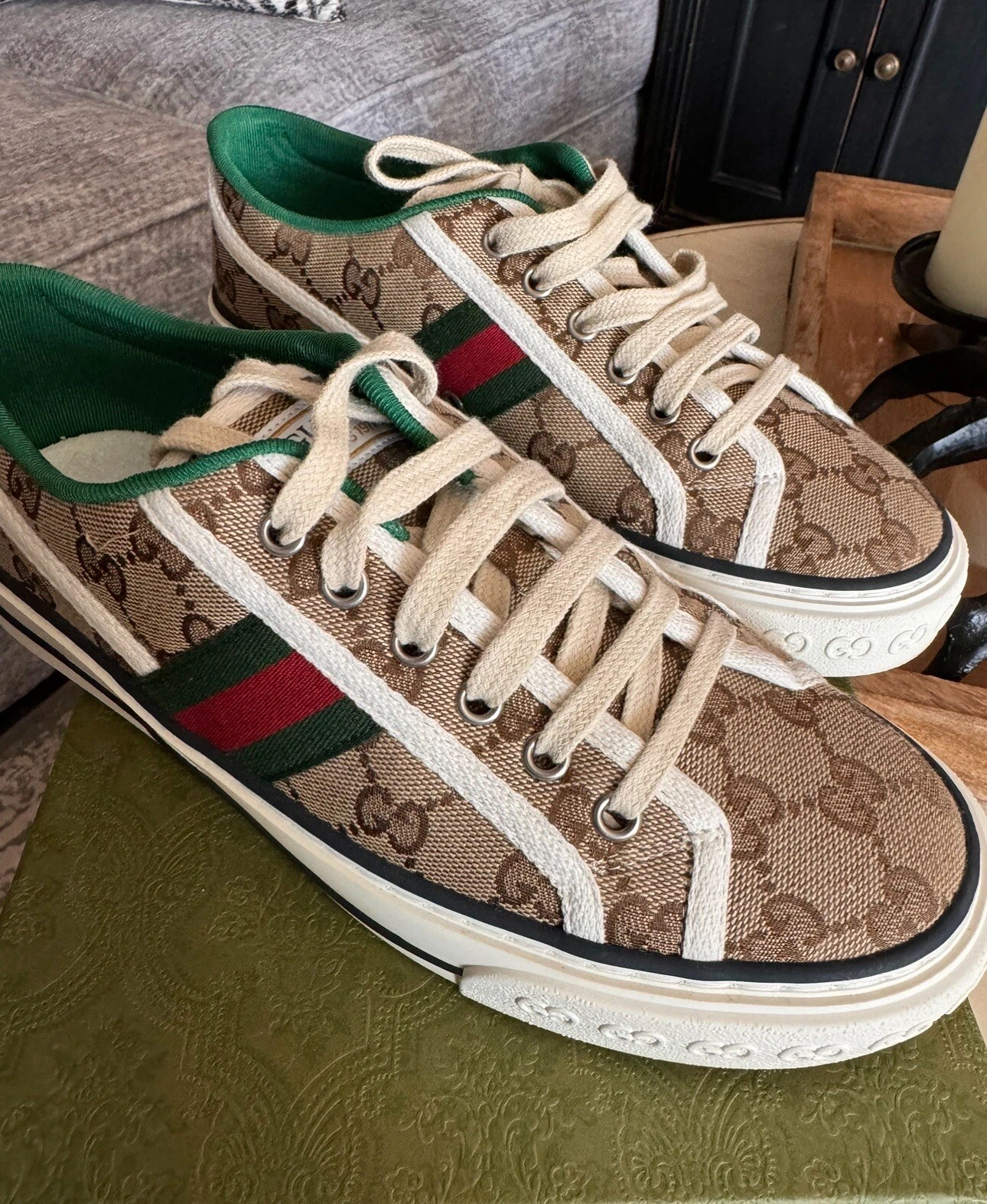 Taille 8   Gucci Tennis 1977 Ebène