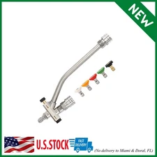 Tool Daily Foam Cannon Dual-connector Accessory, Pressure Washer Double Tip Atta