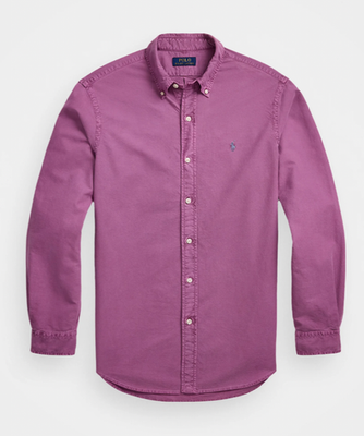Polo Ralph Lauren Big Tall TEA ROSE PURPLE Long Sleeve Garment