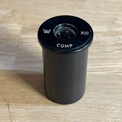 WATSON LONDON UK OKULAR 10X COMP OPTIK MIKROSKOP TEIL WIE ABGEBILDET (045)
