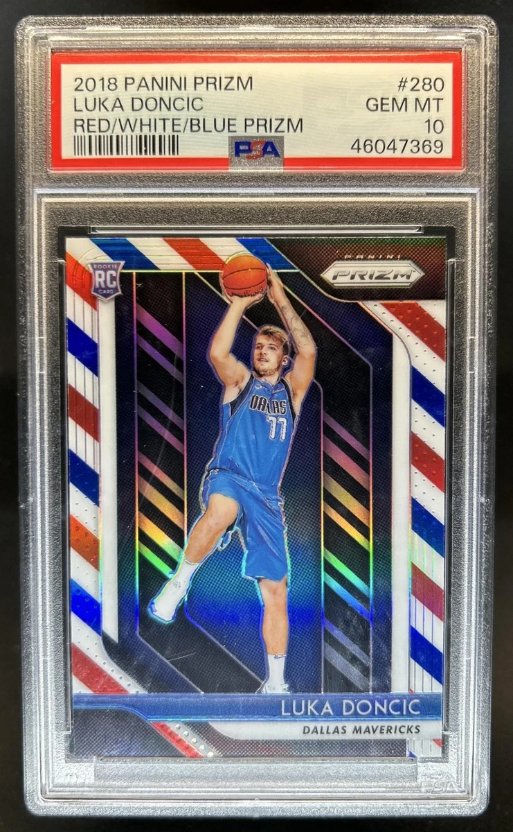 Luka Dončić 10 Graded Basketball Rookie Sports Trading Cards
