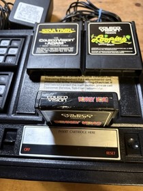 Original Vintage ColecoVision AV, Power, Donkey Kong Star Trek, Looping Games