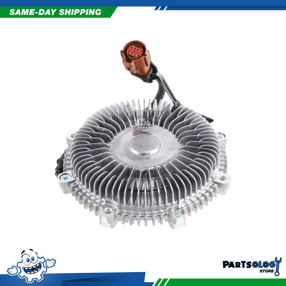 DNJ FCA1005E Fan Clutch Assembly For 09-10 Ford Lincoln Expedition 4.6L SOHC - Image 2 of 2