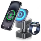 4-in-1 Wireless Charger Station for iPhone 17/16/15/14/13/12, Night Light, Fast