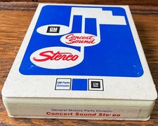 Vintage 1976 Gm Dealer Promotional 8 Track Rca Stereo Gm Parts Division