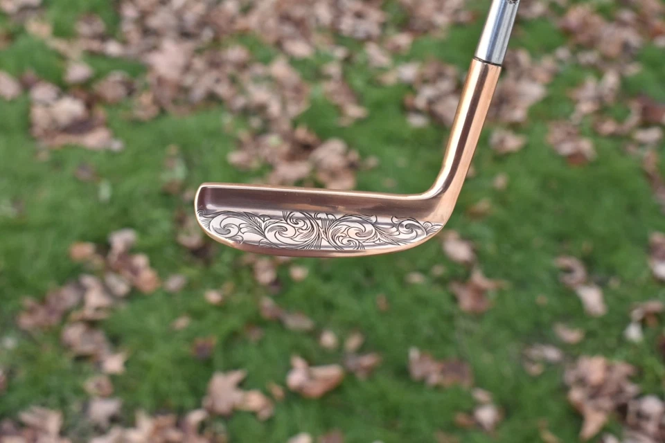 LEFT HAND The Wilson Portsider Stunning Gold Custom Putter Napa 8802 MILLED LH - Image 2 of 4