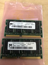 256 MB (2 x 128 MB) PC100 100 MHz 144 PIN SDRAM SODIMM MEMORIA RAM PER LAPTOP