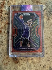 2020 Panini Prizm Tyrese Haliburton Red Prizm RC #262 Kings Rookie