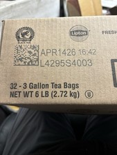 Lipton Iced Tea, 3 Gallon Size Tea Bags 32 ct. 