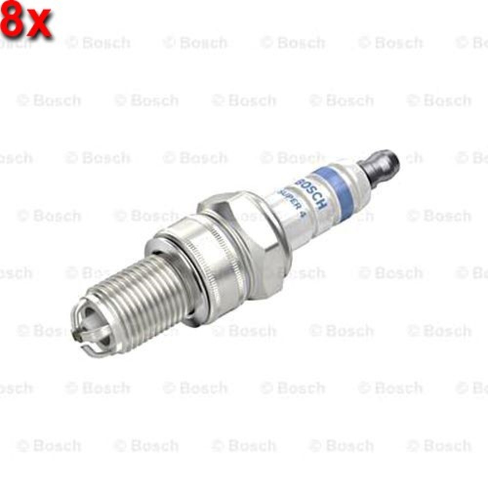 BOSCH 8x Spark Plug For ALFA ROMEO ALPINA ARO ASIA MOTORS AUDI 59-13 0242232803