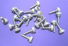 Electro Hardware Brass Thumb Screws 8-32 Knurled Head 7/8" OAL Qty-23