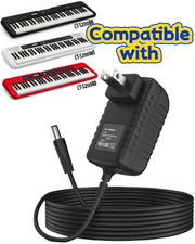 AC Adapter for Casio Casiotone CT-S200 CT-S200BK CT-S200RD CT-S200WE Keyboard US