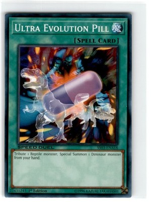 Yu-Gi-Oh! Speed Duel Ultra Evolution Pill 1st Edition SS03-ENA18 Lightly Played