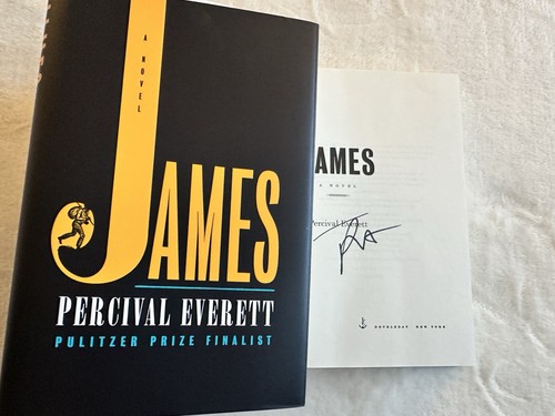 Signed 1st/1st JAMES by Percival Everett 2024 hardcover New Unread
