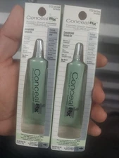 Lot of 2 Physicians Formula Strength Cover Concealer Conceal Rx 2722 Soft Green 