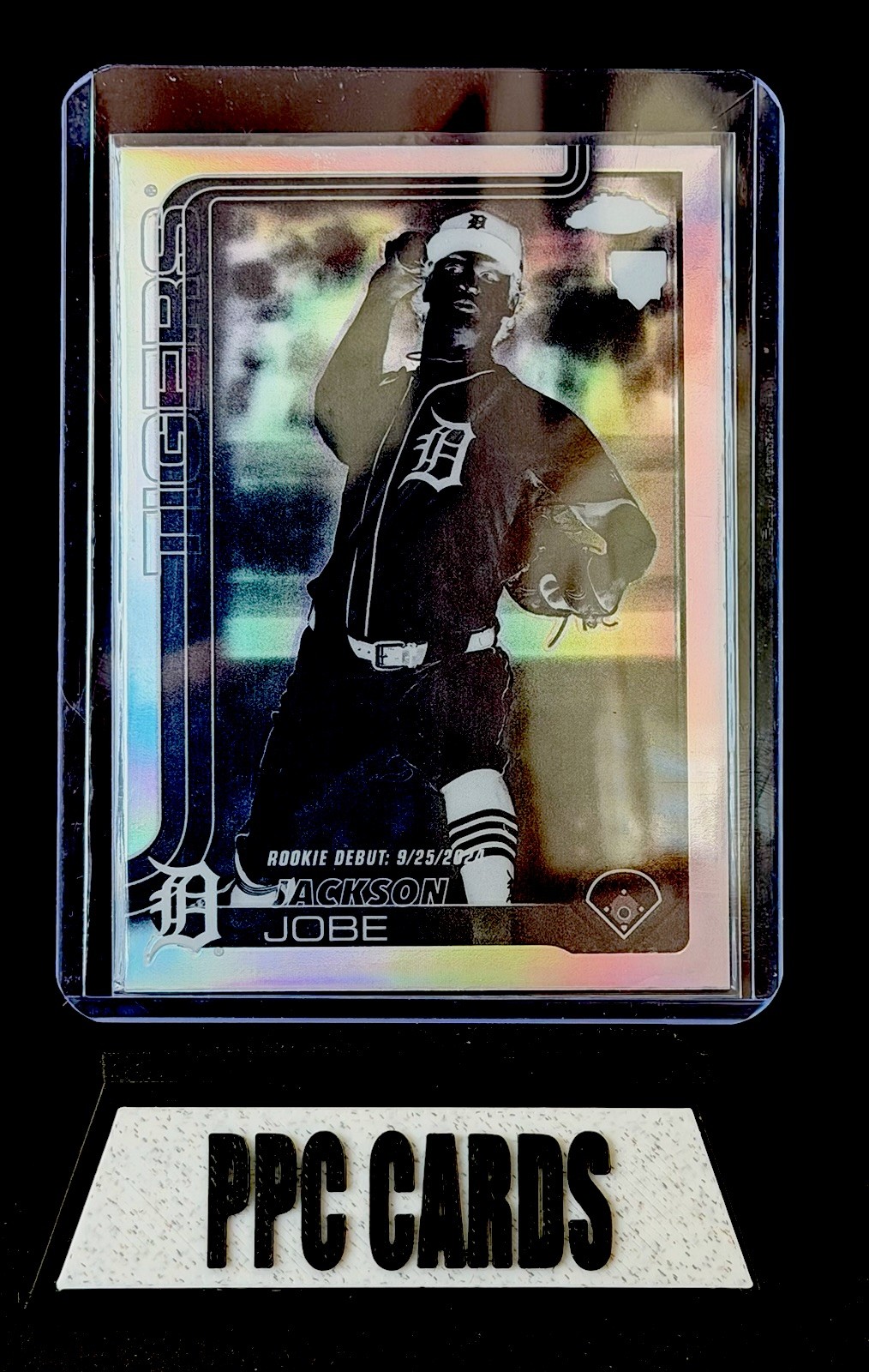 2025 Topps Chrome - Jackson Jobe #249 Negative Refractor (RC)