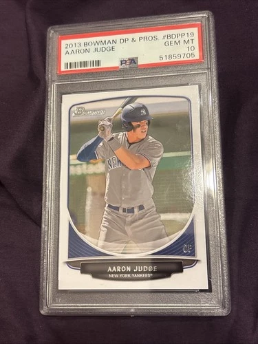 2013 Bowman DP & Prospects #BDPP19 Aaron Judge Yankees RC Rookie PSA 10