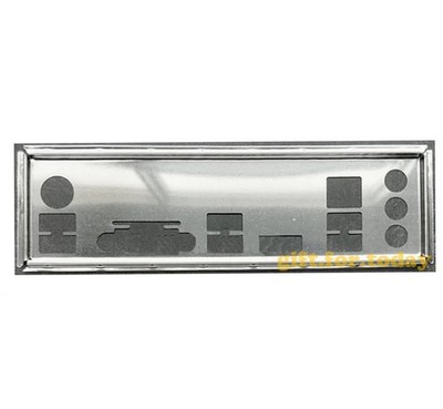 For Asus B365M-BASALT & B360M-BASALT Shield I/O IO Rear Backplate Motherboard