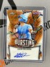 2025 Leaf Vivid Baseball Gavin Gallaher North Carolina Purple Bursting Auto /4
