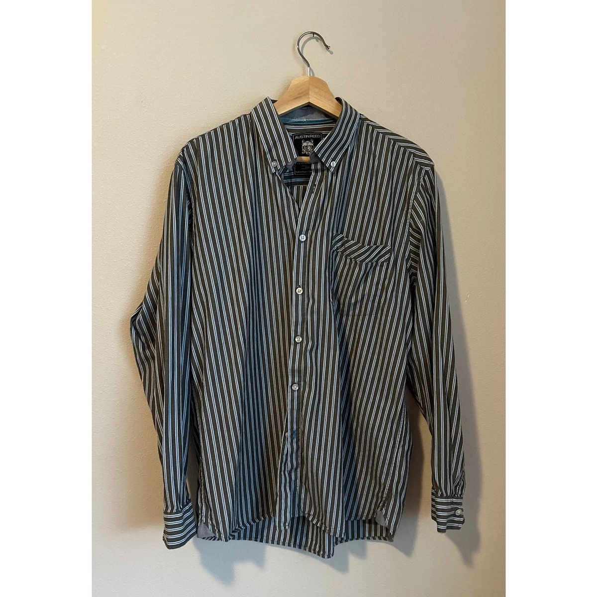 austin reed dress shirt Austin Reed Solid Dress Shirts for Men for sale