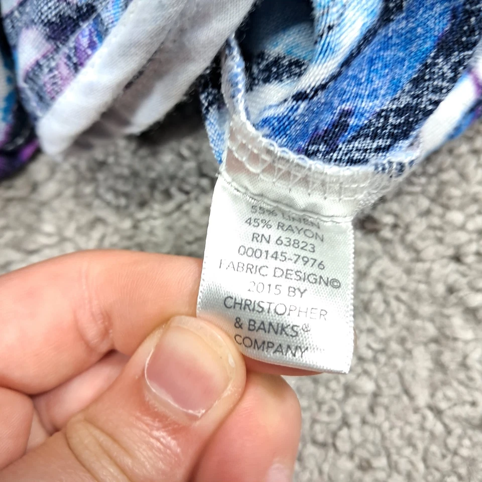 Christopher & Banks Women's Pair Of Button Up Jackets Multicolor Petite Small - Image 4 of 4