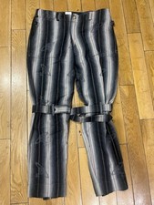 Gold Label Vivienne westwood Striped jacquard Orb bondage pants