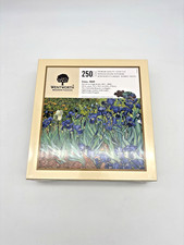 Wentworth Wooden Jigsaw Puzzle Irises 1889 250 Pieces Vincent Van Gogh - Sealed