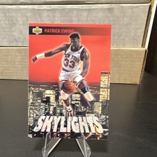 Upper Deck Skylights 471 Patrick Ewing New York Knicks Insert NBA