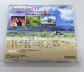 PC FX Software Model FARLAND STORY FX NEC