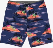 Hurley Phantom Mens Size 32 Colorful Board Shorts Beach Surf Swim Eco 20 NWT $59