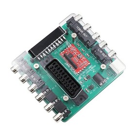 SCART RGBS to YCBCR YUV Video Converter Adapter for Dreamcast Mega Drive PS2 SFC