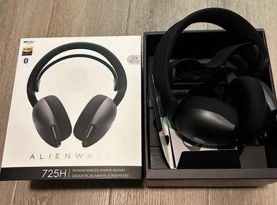 Alienware 725H Tri-Mode Wireless Bluetooth Over-Ear Headset w/ Mic, Black