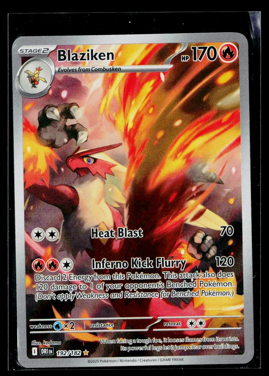 Blaziken Pokémon TCG Cards for sale | eBay