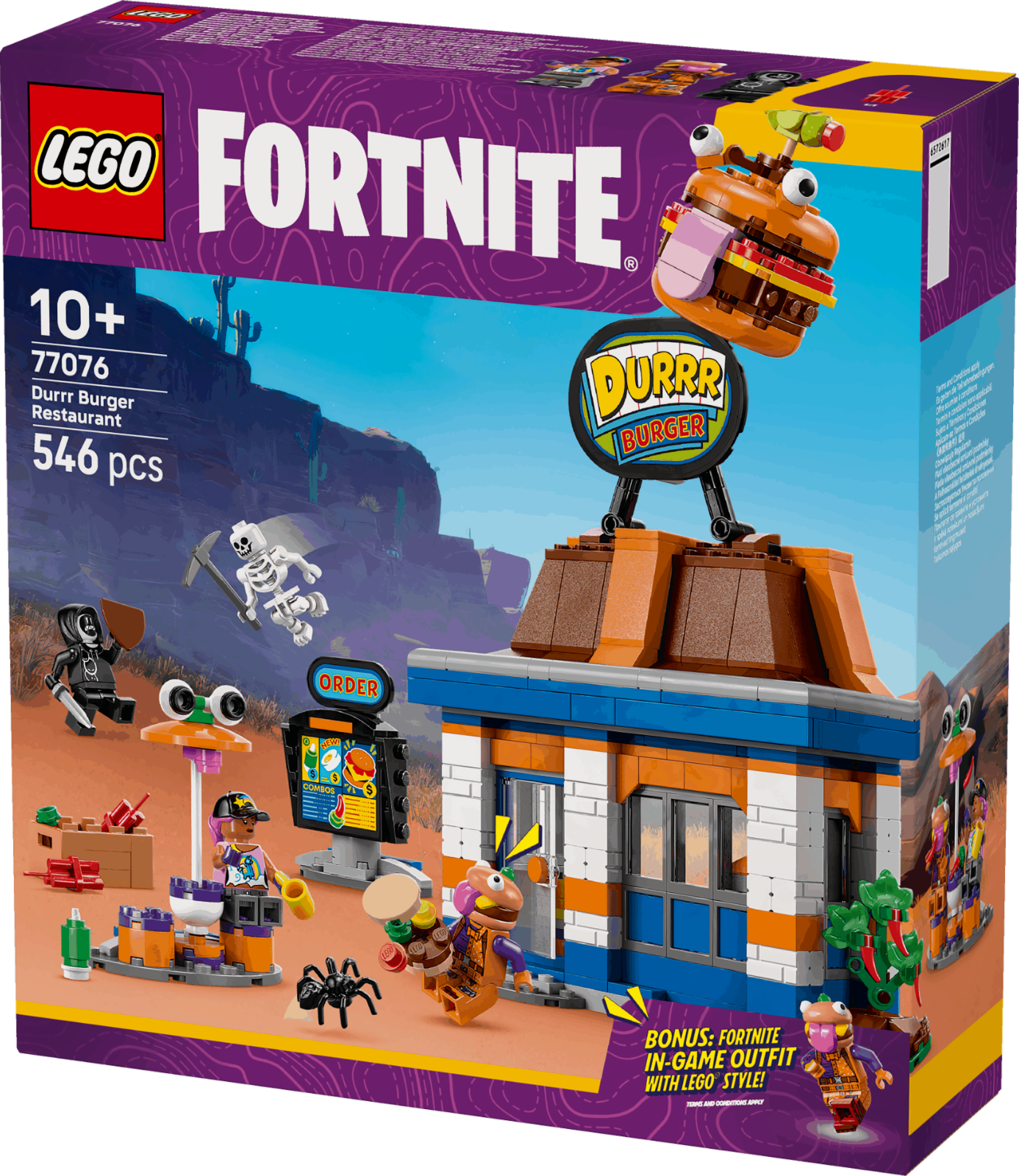 Lego Fortnite 77076 Durrr Burger Restaurant - Image 5