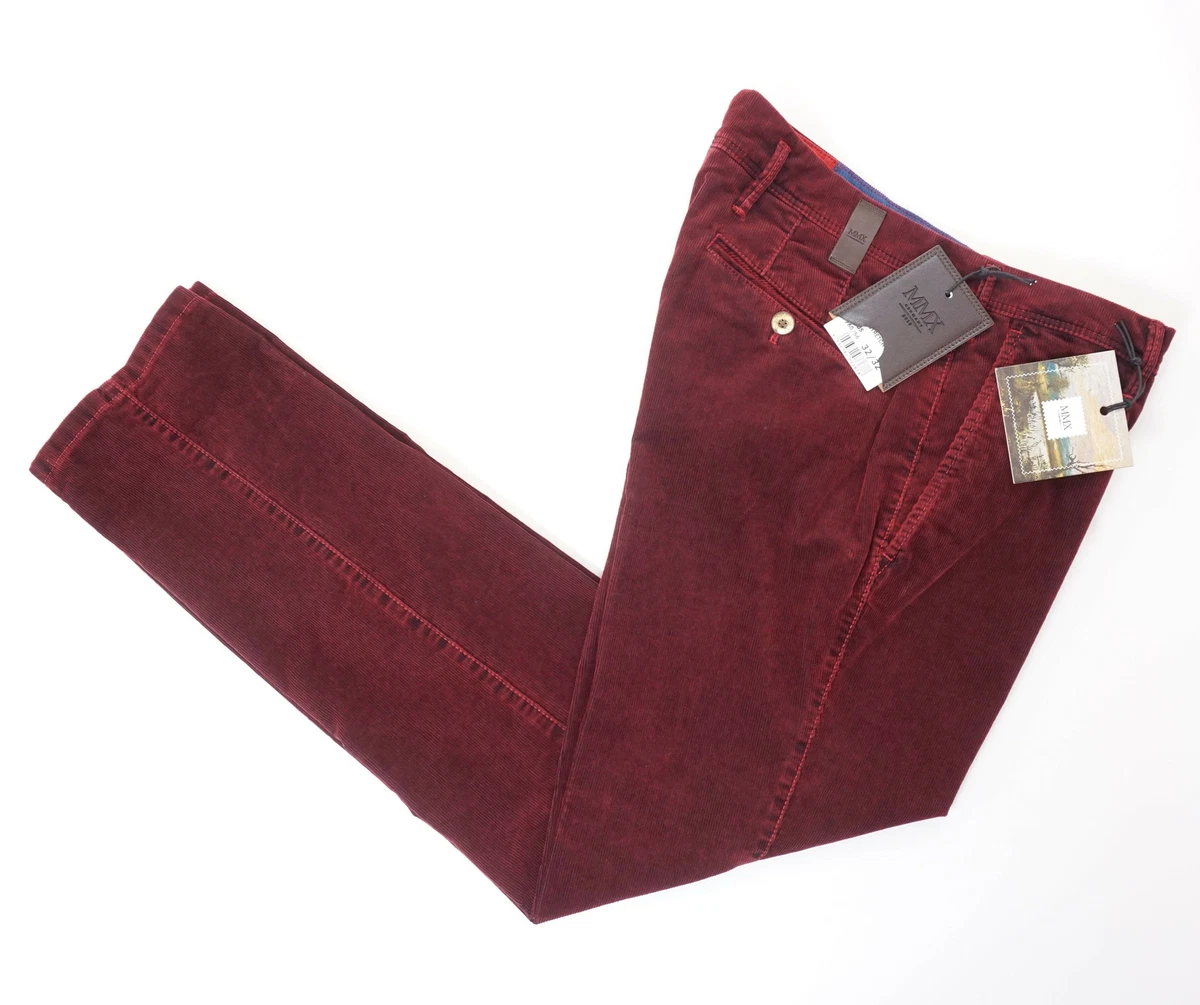 Wine corduroy pants sale