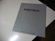 Nissan MISTRAL Japanese Brochure 1996/07 R20 TD27B turbo TERRANO Ford Maverick