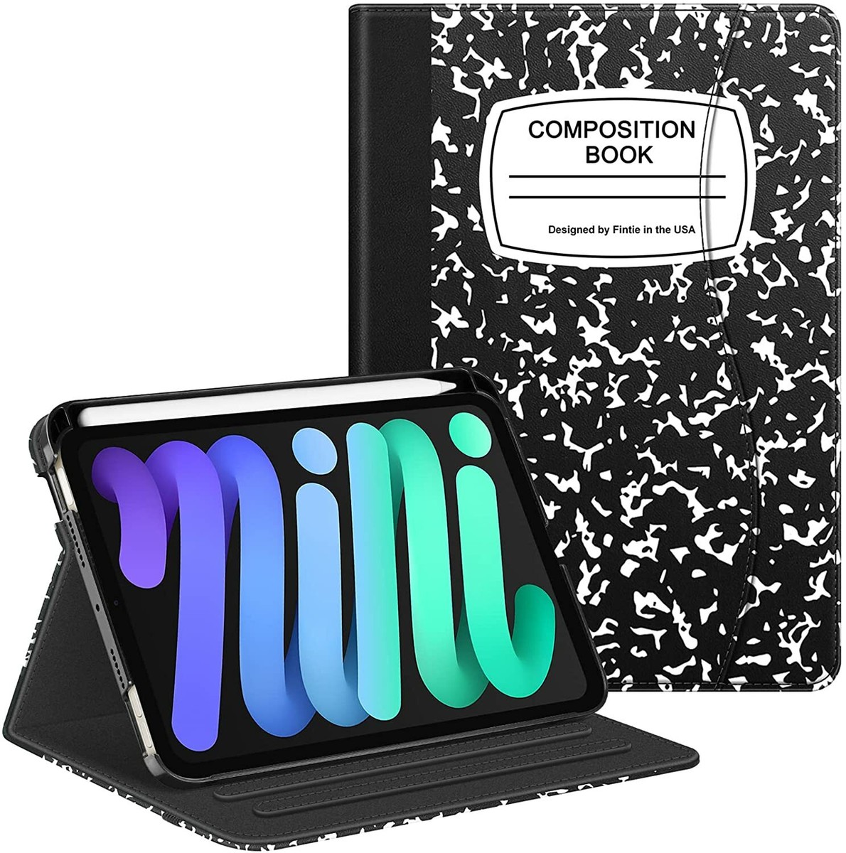 Folio Case for iPad Mini 6 2021 6th Gen 8.3 Inch Smart Stand Cover