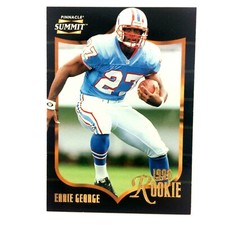 Eddie George 1996 Summit Rookie Card #162 NFL Houston Oilers Ohio State Buckeyes. rookie card picture