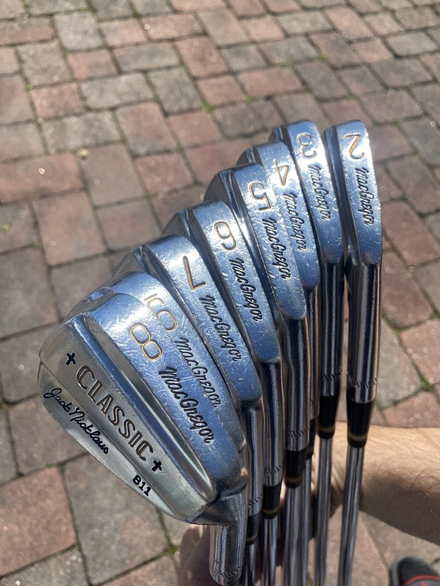メンズゴルフクラブセット　【Mac Gregor】【adidas】【Wilson MacGregor Custom MX By Nicklaus Golf Club Iron Set 3-9 Steel