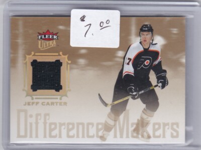 Fleer Ultra Difference Makers Jeff Carter Philadelphia Flyers