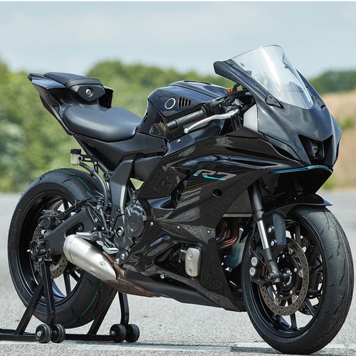 Gloss Black Fairing Kit For 2022 2023 YZF-R7 22 23 YZF R7 Yamaha ABS Bodywork - Picture 2 of 14
