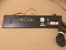 Tascam Teac 32 Reel to Reel Rear Panel with RCA Input / Output jacks, Power Cord